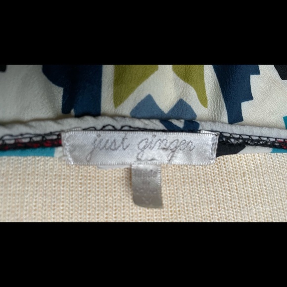 Just Ginger Aztec dress size Medium multicolored - Picture 4 of 10